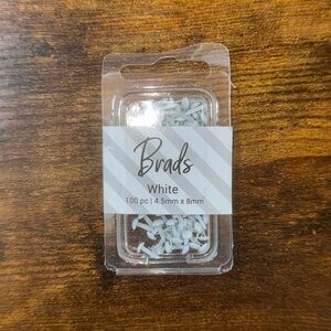 White Brads Art Print